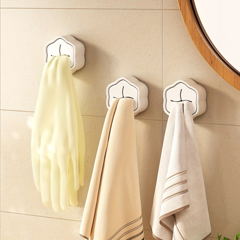 6PCS Self Adhesive Towel Holde - Tech Accessories Organizer のレビューと価格
