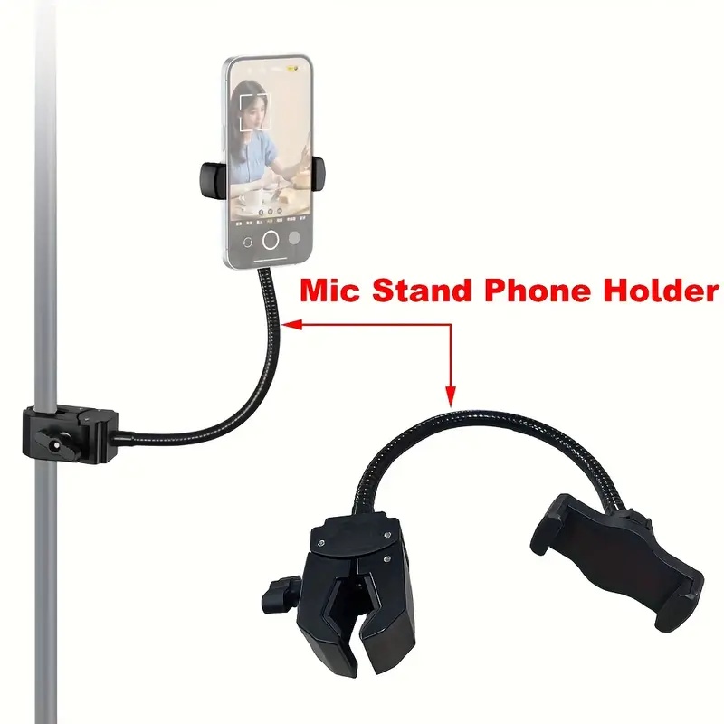 Flexible Adjustable Mic Stand  - Mobile Tech Accessories のレビューと価格