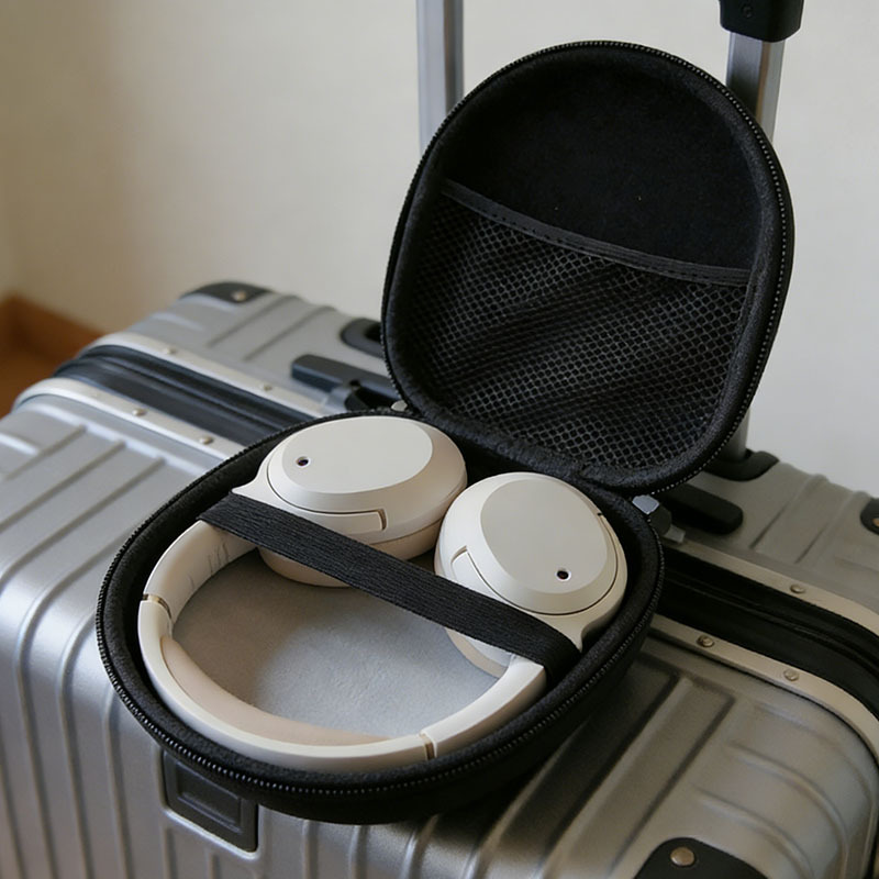 Headphone Storage Case 1Pc Bla - Cable Organizer Bag のレビューと価格
